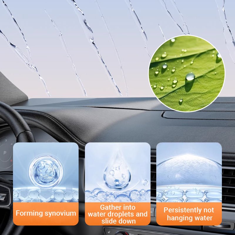 Regen- und Nebelabweisender Spray für Auto-Windschutzscheiben