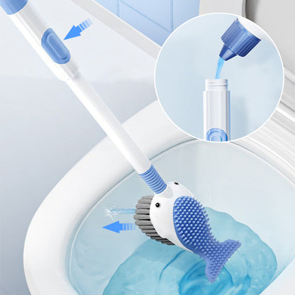 🍃Saugnapf-Toilettenbürsten-Set für die Wandmontage
