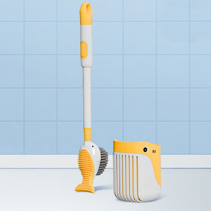 🍃Saugnapf-Toilettenbürsten-Set für die Wandmontage