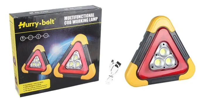 🚗Großes Sonderangebot – 50 % Rabatt🆘3-IN-1 Dreieckige Solar-Notfall-Signalleuchte für den Straßenrand✨