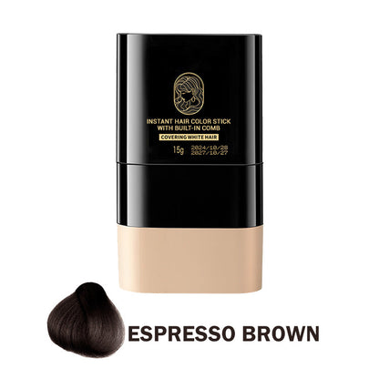 🔥Kaufen Sie 2 und erhalten Sie 3 gratis🎁Tragbarer Haarfärbekamm zur Abdeckung grauer Haare ！Naturschwarz, Schwarzbraun, Kaffee