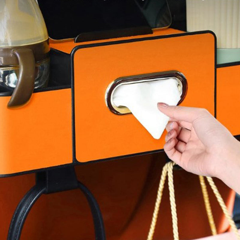 🚗💦Car Multifunctional Seat Back Waterproof Storage Bag🎒 Travel Organizer Extraordinaire Keep Your Car Tidy