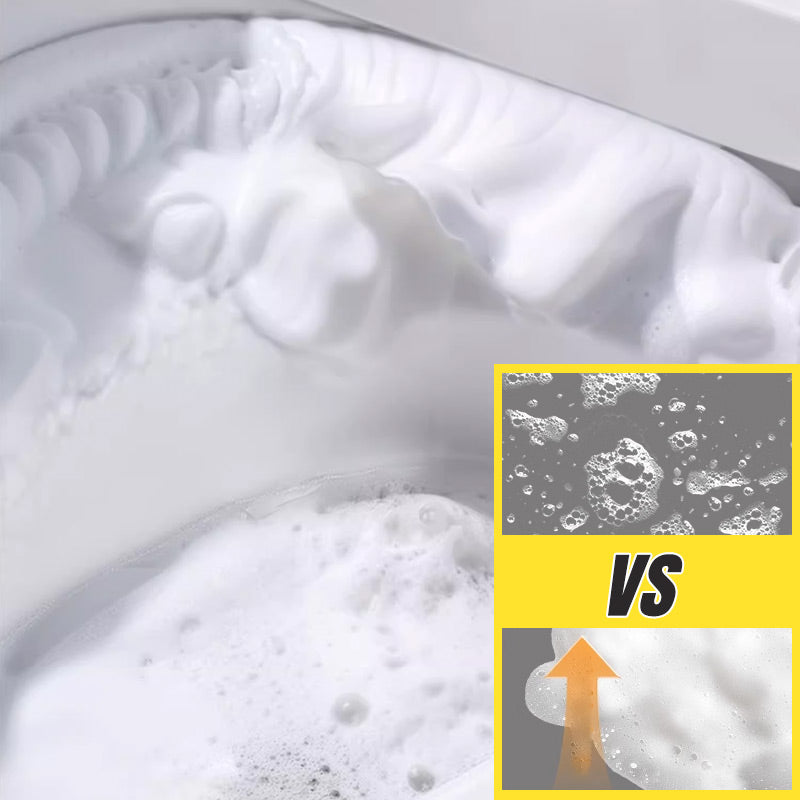 Schnell wirkungsvoll leistungsstarker Toilettenreinigungsschaum