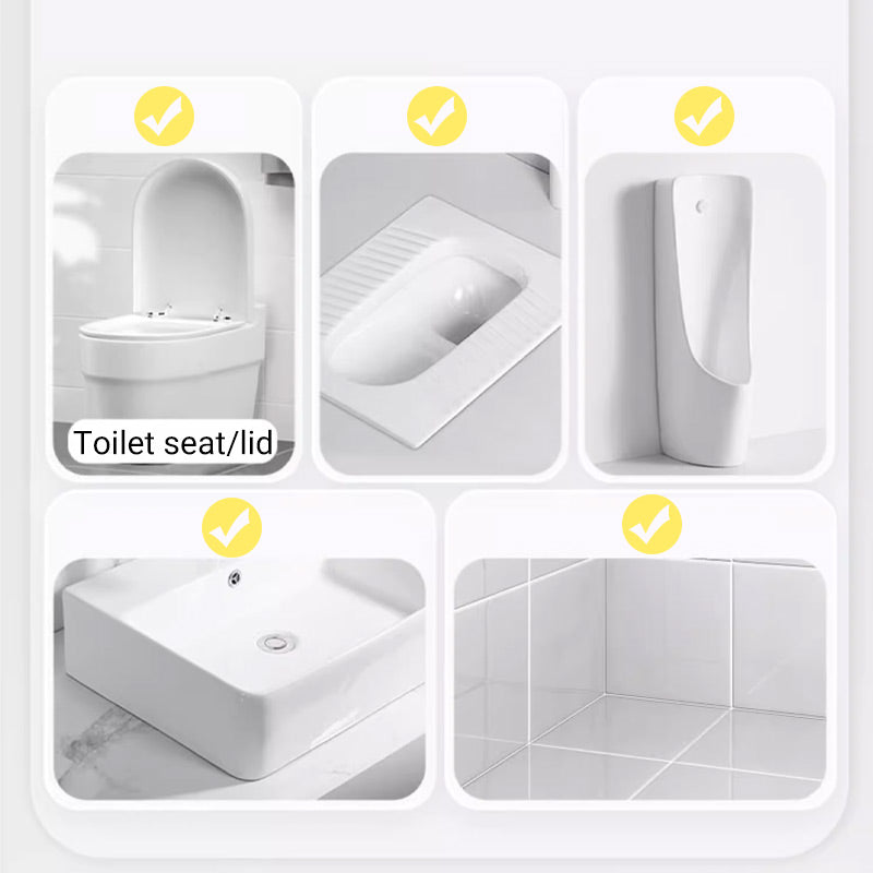 Schnell wirkungsvoll leistungsstarker Toilettenreinigungsschaum
