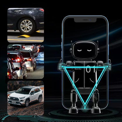 360° drehbare Auto-Handyhalterung im Roboter-Design