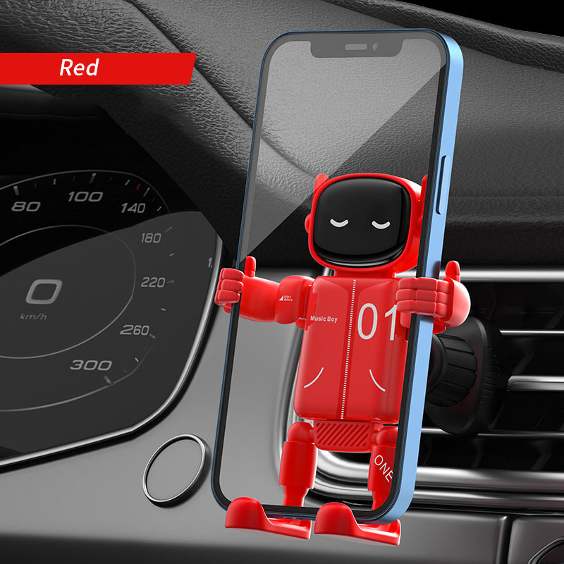 360° drehbare Auto-Handyhalterung im Roboter-Design
