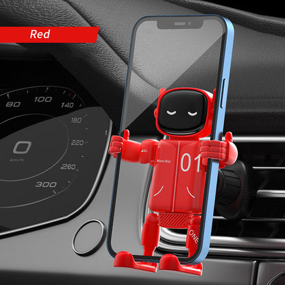 360° drehbare Auto-Handyhalterung im Roboter-Design
