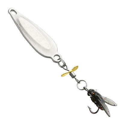 🎣Innovatives Design - Metall-Propellerfliegen-Falschköderhaken💪
