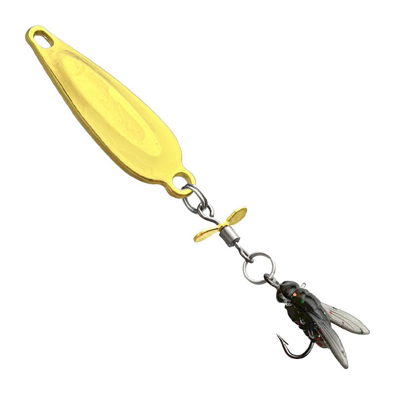 🎣Innovatives Design - Metall-Propellerfliegen-Falschköderhaken💪