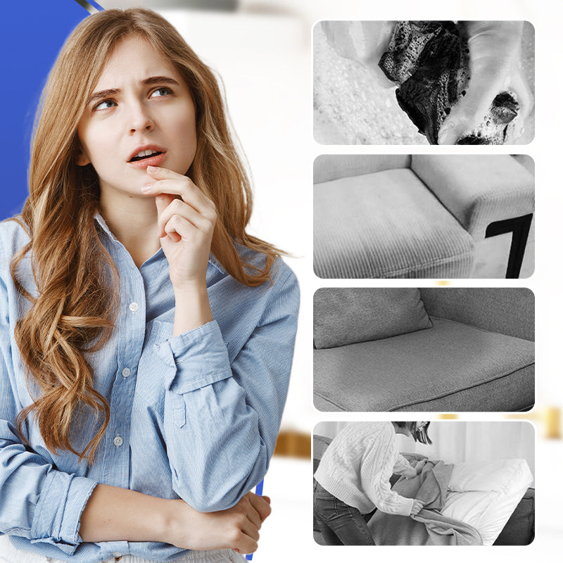 Newly developed 💥Waterless household fabric sofa clothes stain remover cleaner 🔥Hot sale 😎Limited time special offer buy more get more free!