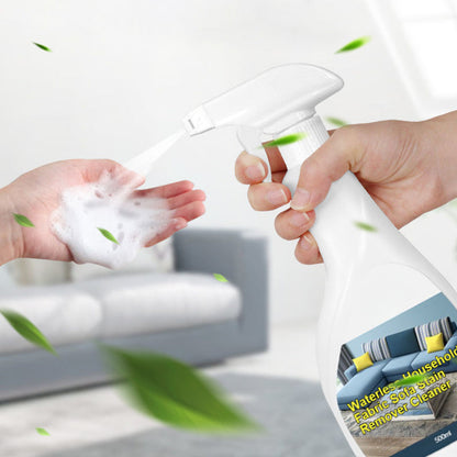 Newly developed 💥Waterless household fabric sofa clothes stain remover cleaner 🔥Hot sale 😎Limited time special offer buy more get more free!