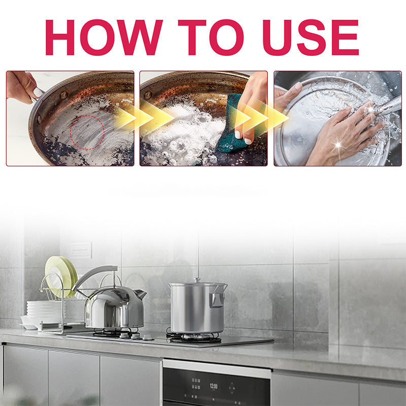 🌸KAUFEN SIE 3 UND ERHALTEN SIE 2 GRATIS (5STÜCK)🌸🧼 Universal-Reinigungspaste für Küche & Bad