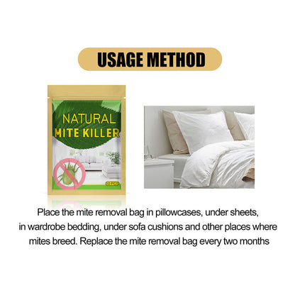 🔥 PROMO-BLITZ! 🔥 Natur-Säckchen gegen Milben – Kaufe 2, Erhalte 1 Gratis! 🌿🛏️