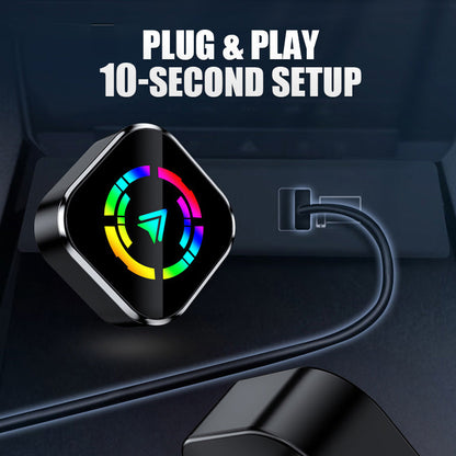 ⏳Begrenzte Zeit 50% Rabatt💥🚗 2-in-1 Kabelloser Adapter für iPhone & Android Auto – Einfach einstecken & kabellos durchstarten!