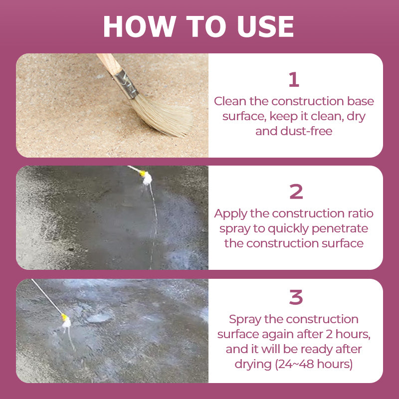 Sandfixativ für Wände und Böden