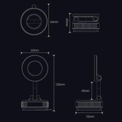 🔥HEISSER VERKAUF🔥Faltbarer magnetischer Autotelefonhalter