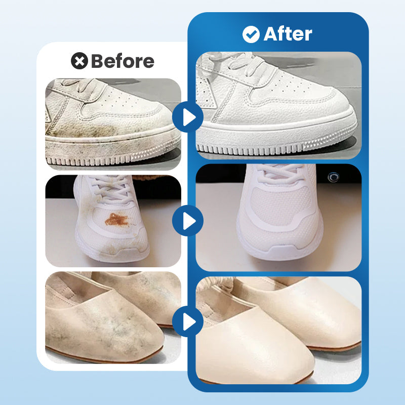 Multifunktionale Reinigung ohne Spülen – Für weiße Schuhe