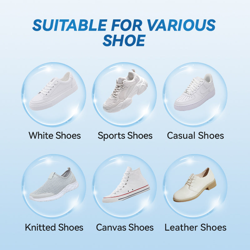 Multifunktionale Reinigung ohne Spülen – Für weiße Schuhe