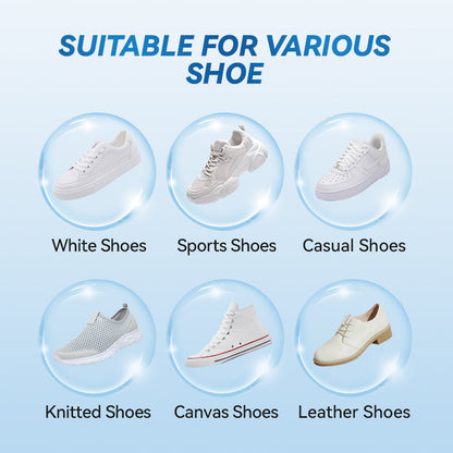 Multifunktionale Reinigung ohne Spülen – Für weiße Schuhe