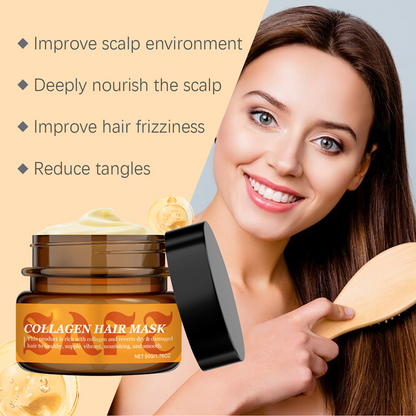 ⏳Begrenzte Zeit 50% Rabatt⏰💖Kollagen-Haarmaske für trockenes und strapaziertes Haar