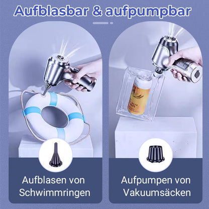 Kabelloser Auto-Staubsauger [2025] – 9000/12000PA Starkleistung, 60min Akku, HEPA-Filter, Ultra-Leicht (290g) für Auto & Sofa – Inkl. 3 Aufsätze