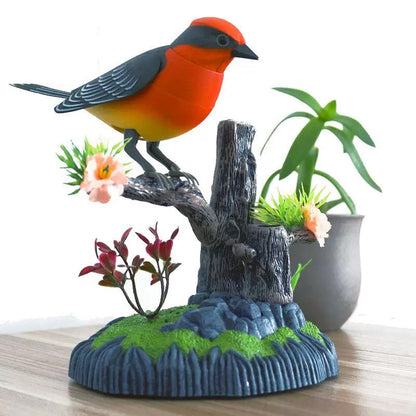 🎁 KAUFEN SIE 2, ERHALTEN SIE 1 GRATIS! 🐦✨ Interaktives Spielzeug mit sprachaktiviertem zwitscherndem Vogel 🎶💛