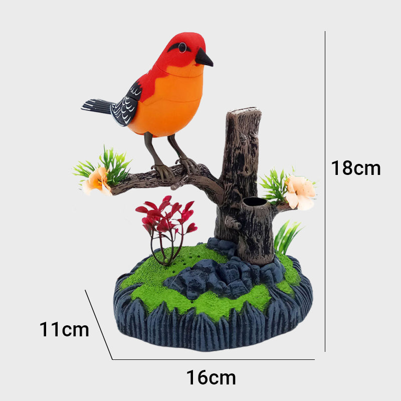 🎁 KAUFEN SIE 2, ERHALTEN SIE 1 GRATIS! 🐦✨ Interaktives Spielzeug mit sprachaktiviertem zwitscherndem Vogel 🎶💛