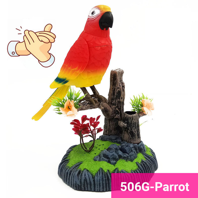 🎁 KAUFEN SIE 2, ERHALTEN SIE 1 GRATIS! 🐦✨ Interaktives Spielzeug mit sprachaktiviertem zwitscherndem Vogel 🎶💛