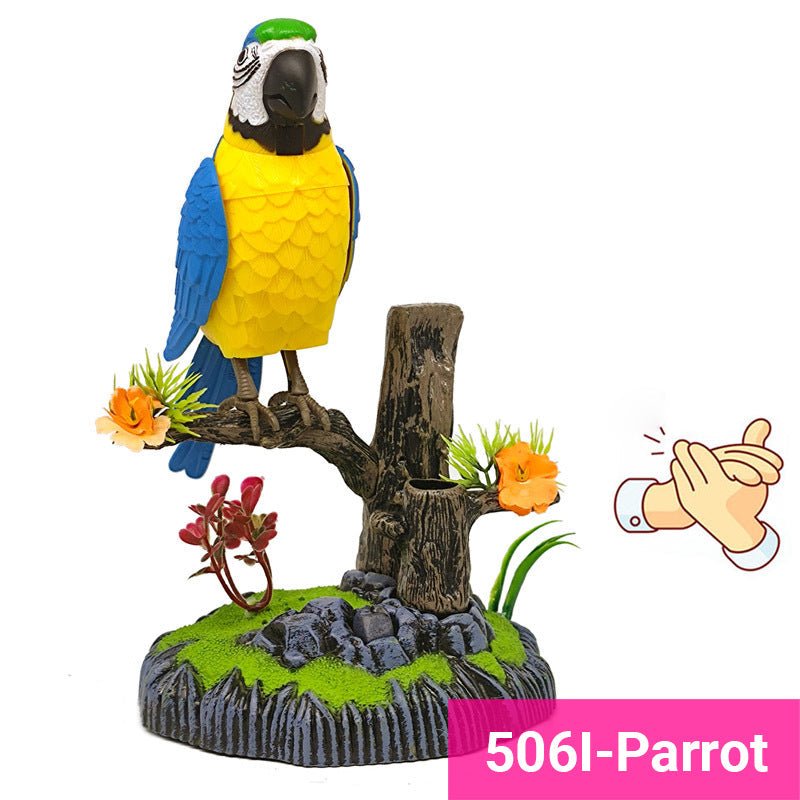 🎁 KAUFEN SIE 2, ERHALTEN SIE 1 GRATIS! 🐦✨ Interaktives Spielzeug mit sprachaktiviertem zwitscherndem Vogel 🎶💛