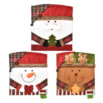 🎄Weihnachtsverkauf 50% Rabatt🎄 Niedliche Weihnachtsstuhlbezüge