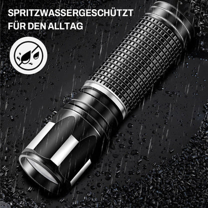 Wiederaufladbare Mini-LED-Taschenlampe mit hoher Leuchtkraft
