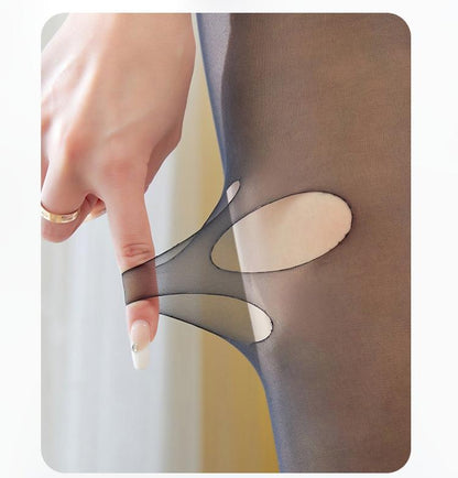 3D-Pfirsichpo-Formende Strumpfhose – Reißfest & Leicht