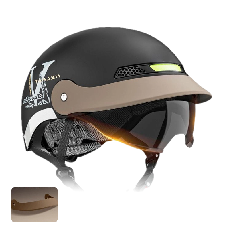 🛡️Atmungsaktiver, leichter und stoßfester Motorradhelm🏍️