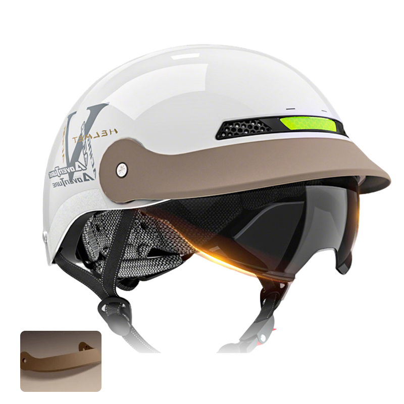 🛡️Atmungsaktiver, leichter und stoßfester Motorradhelm🏍️