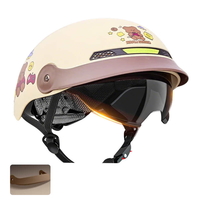 🛡️Atmungsaktiver, leichter und stoßfester Motorradhelm🏍️