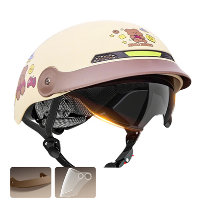 🛡️Atmungsaktiver, leichter und stoßfester Motorradhelm🏍️