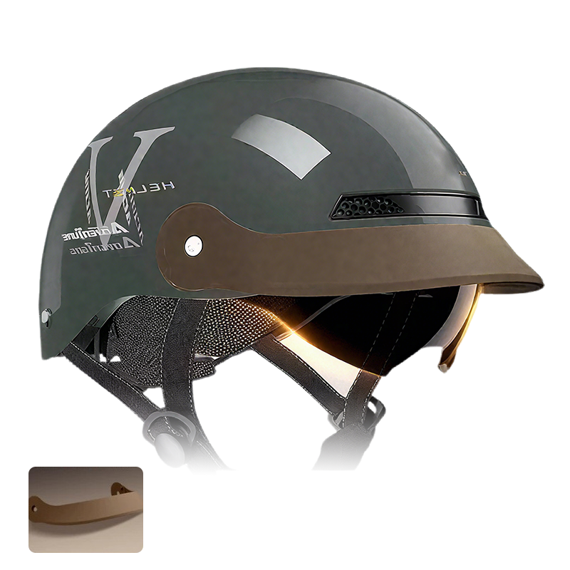 🛡️Atmungsaktiver, leichter und stoßfester Motorradhelm🏍️