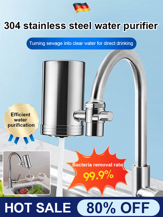 Wasseraufbereiter aus Edelstahl 304