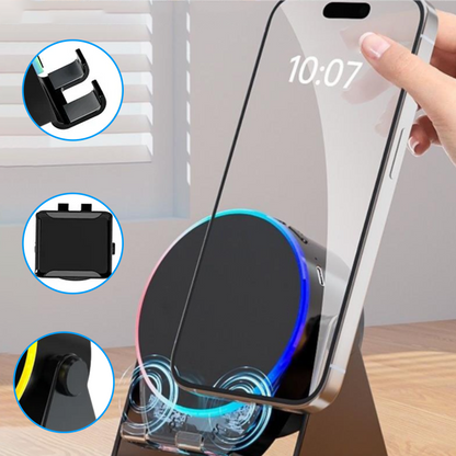 4-in-1 Kabelloser 360°-drehbarer Lautsprecherständer