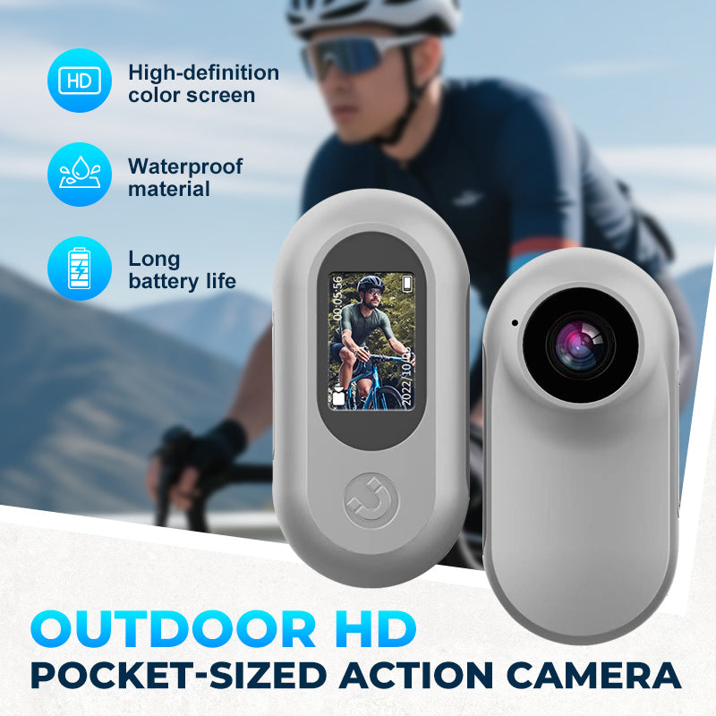 HD-Outdoor-Sportkamera im Taschenformat