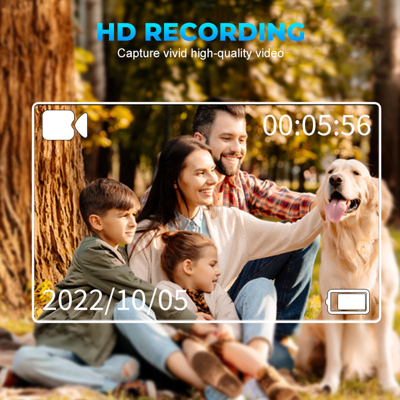 HD-Outdoor-Sportkamera im Taschenformat