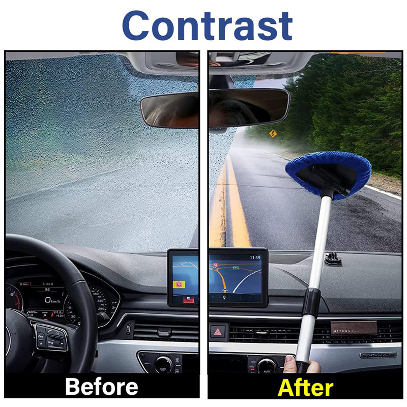 Auto-Windschutzscheiben-Reinigungsset – ausziehbar und 180° drehbar