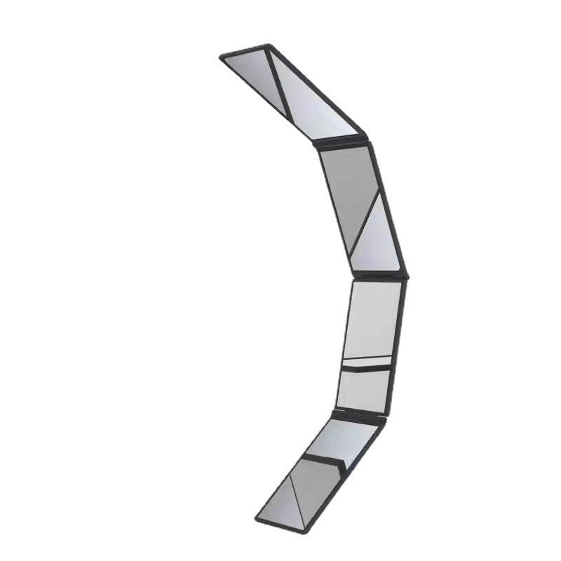 Klappspiegel mit mehreren Winkeln zum Selbsthaarschneiden – Ansicht von Kopf und Rückansicht möglich