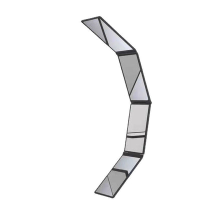 Klappspiegel mit mehreren Winkeln zum Selbsthaarschneiden – Ansicht von Kopf und Rückansicht möglich