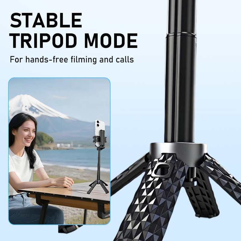 Multifunktionales Bluetooth-Selfie-Stick-Stativ-Set