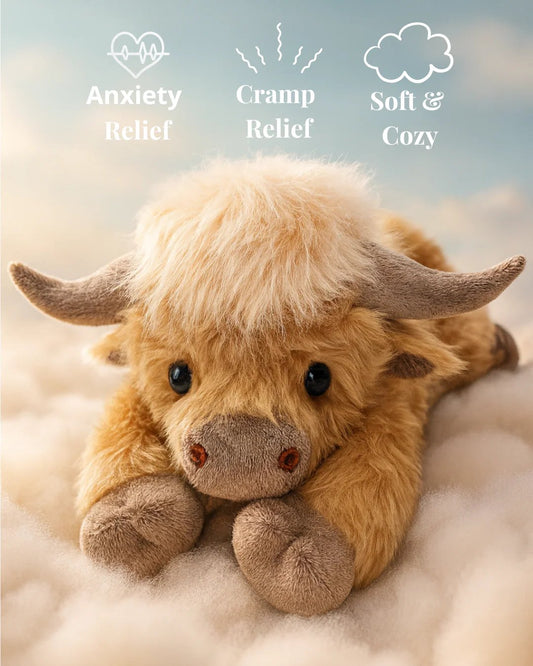 🎁 Dein neues Lieblings-Weihnachtsgeschenk: Das süße Hochlandrind-Kuscheltier! 🐮✨