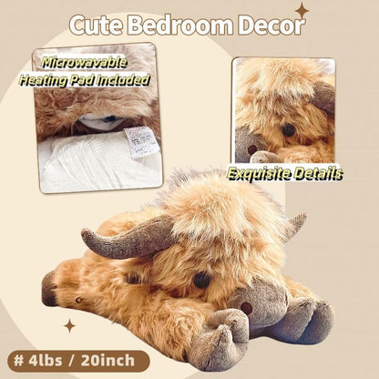 🎁 Dein neues Lieblings-Weihnachtsgeschenk: Das süße Hochlandrind-Kuscheltier! 🐮✨