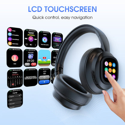 AI Bluetooth-Kopfhörer mit LCD-Display