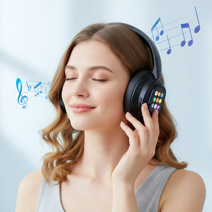 AI Bluetooth-Kopfhörer mit LCD-Display
