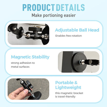 Magnetische Basis-Halterung für Action-Kameras